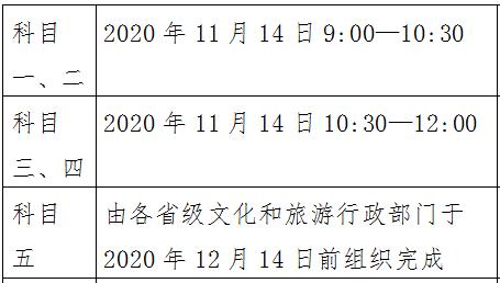 全国导游证报考时间_全国导游证资格考试时间